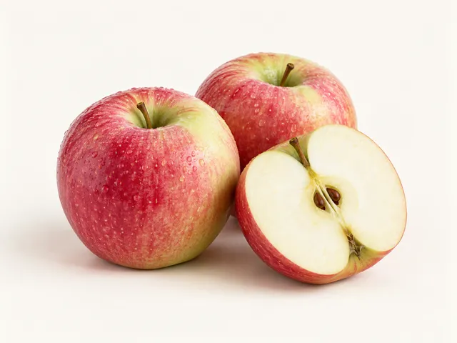 Fresh Pink Lady apples